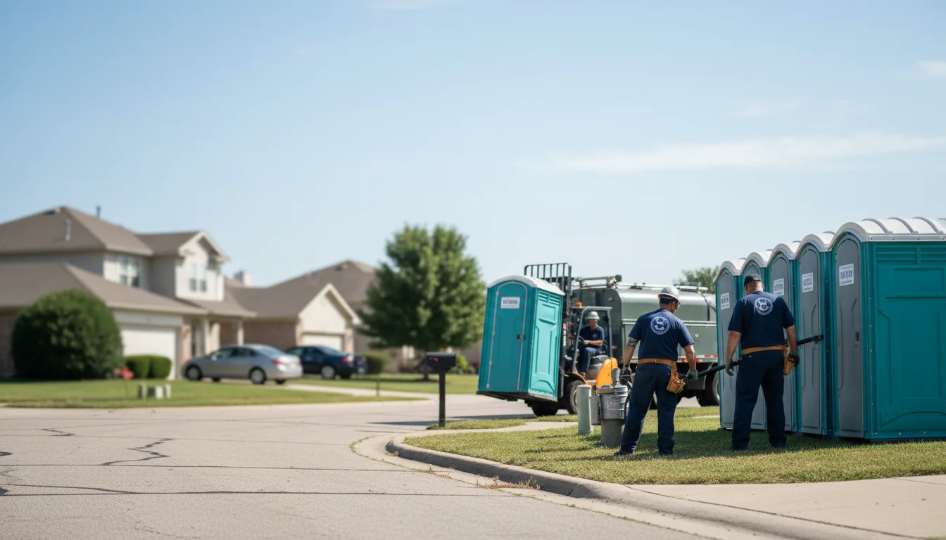 Porta Potty Rental in Whitehouse, TX near me